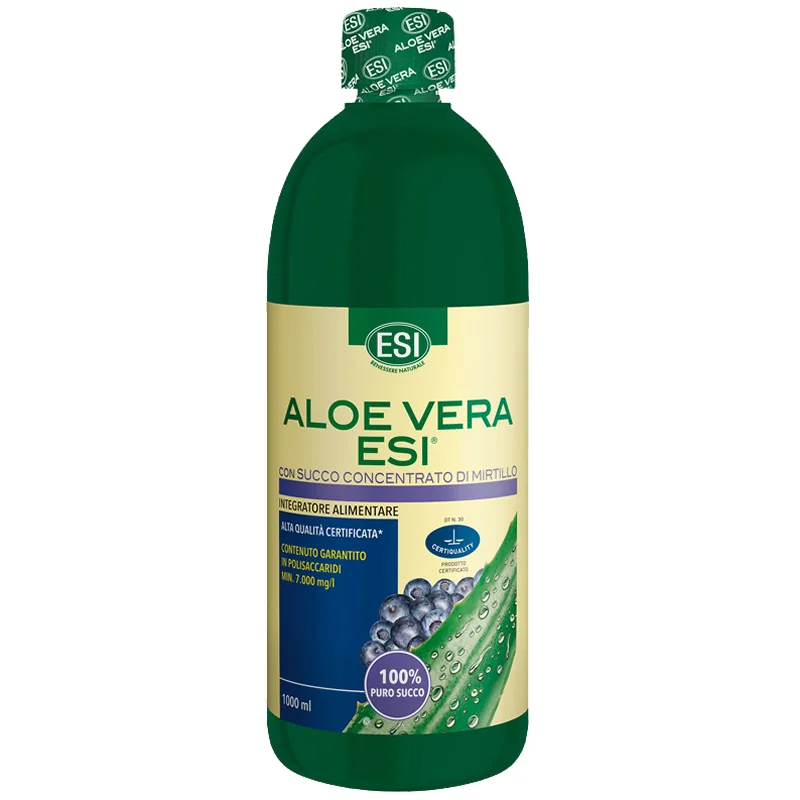 Aloe Vera šťava čučoriedková 1L