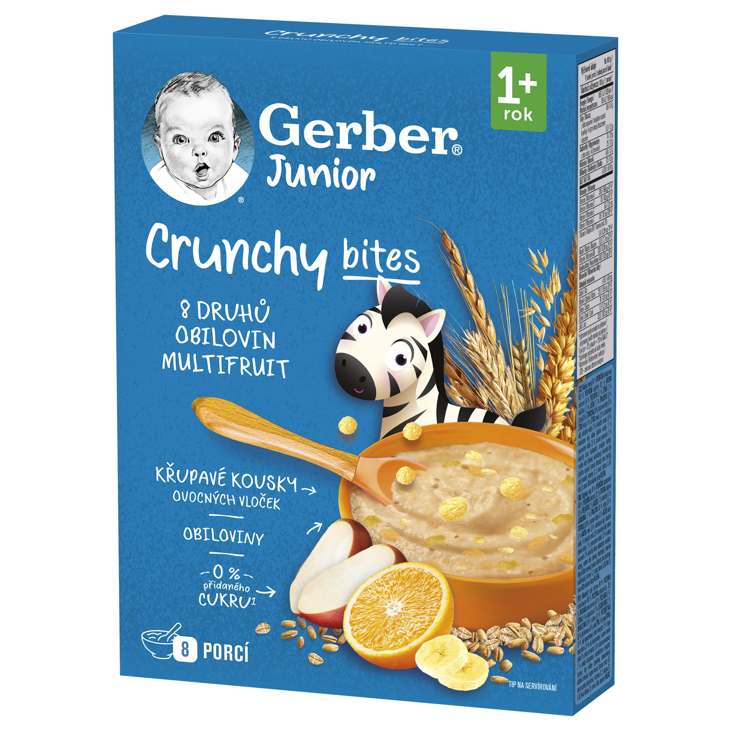 Gerber Junior Nemliečna kaša s chrumkavými kúskami 200 g