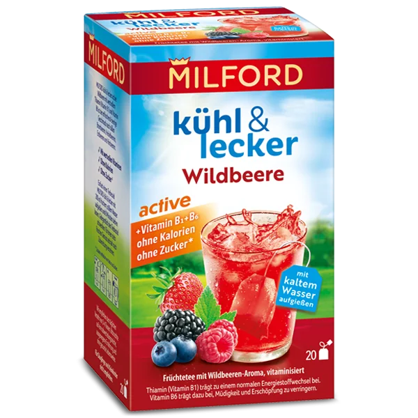 Milford Ľadový čaj Lesné plody 20x2,25g 20×2,25 g, porciovaný čaj