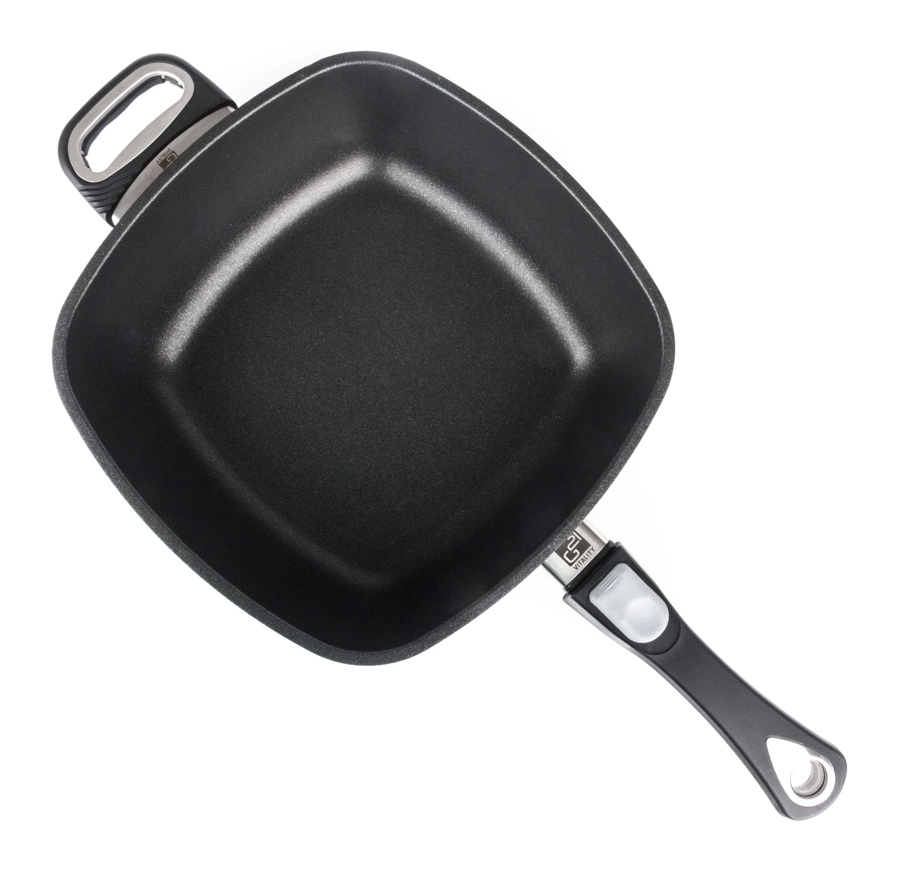 G21 Hlboká panvica Cook 26 cm s pokrievkou a odnímateľnou rukoväťou Cook 26 cm s pokrievkou a odnímateľnou rukoväťou G21-CCK26