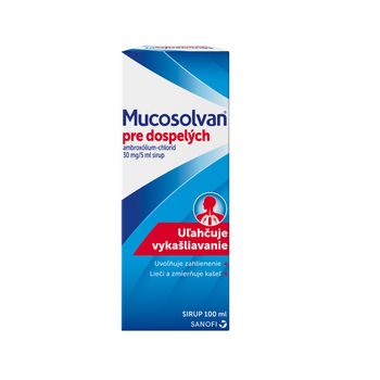 Mucosolvan® pre dospelých 1×100 ml, liek