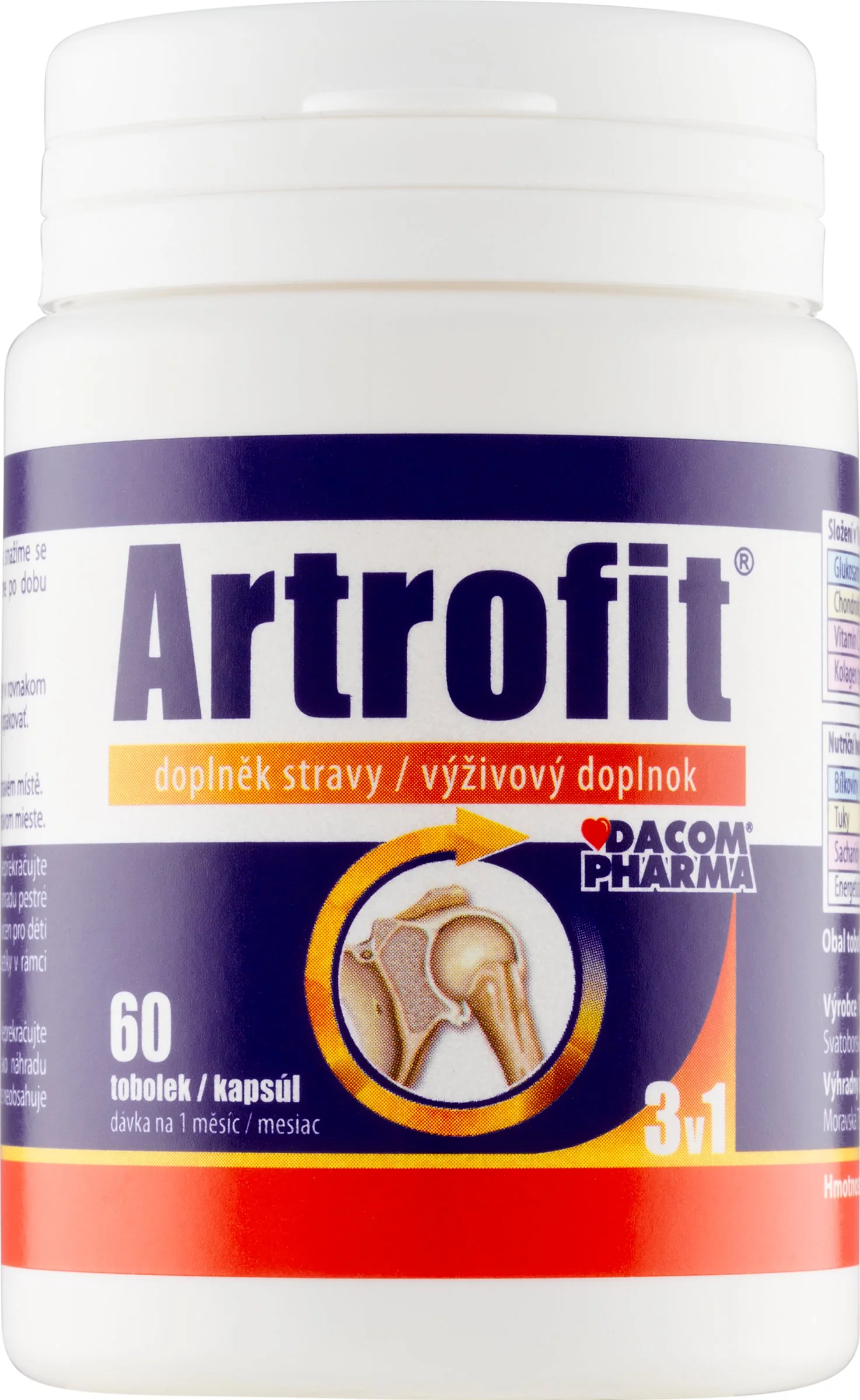 ARTROFIT 1×60 tbl, výživový doplnok