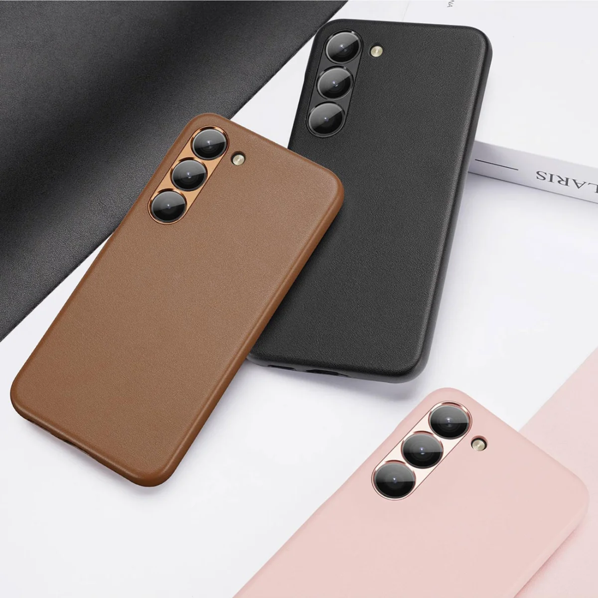 Dux Ducis Grit kryt na Samsung Galaxy S23 Plus, hnedé