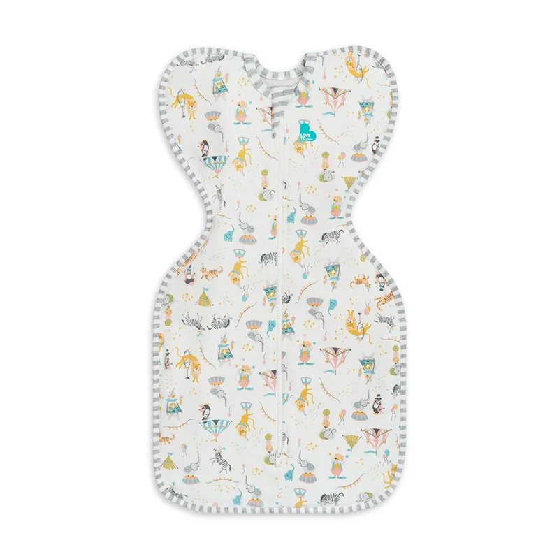 Love To Dream Swaddle UP - Zavinovačka, veľkosť M, cirkus - 1 FÁZA, 3-6m, 6-8,5kg 1×1 ks