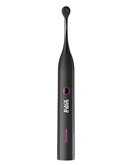CURAPROX HYDROSONIC BLACK IS WHITE hydrosonická zubná kefka 1 ks