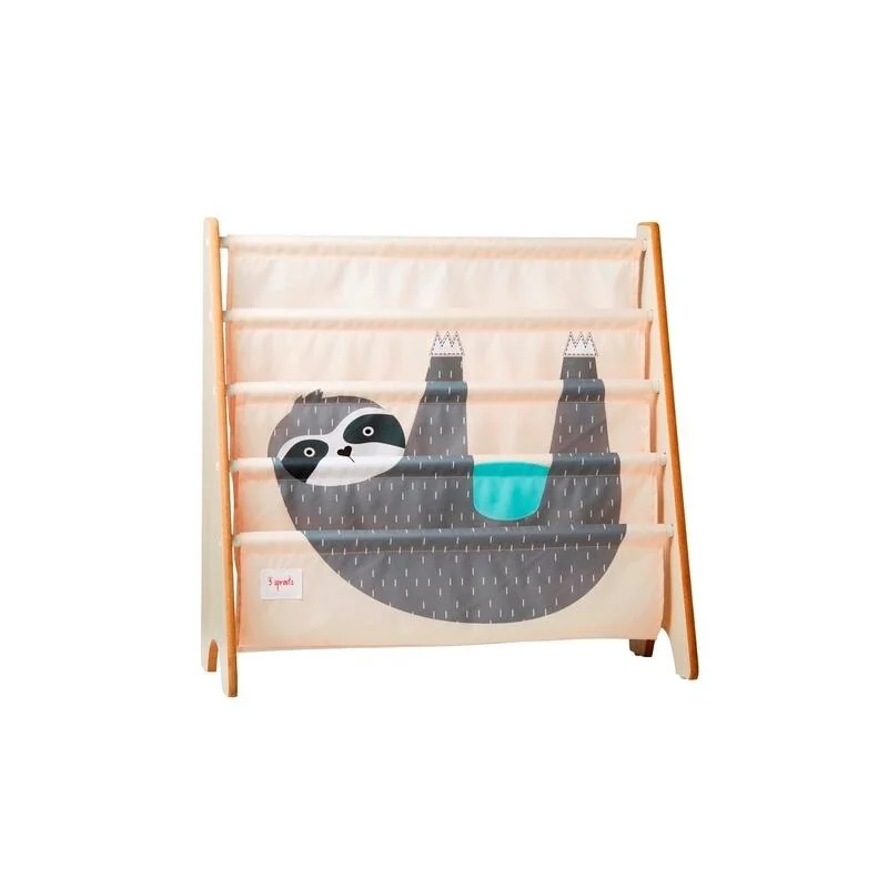 3 SPROUTS - Stojan na knihy Sloth Gray