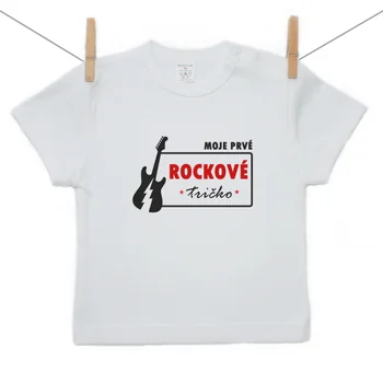 Boodyy Tričko s krátkym rukávom Moje prvé rockové tričko Veľkosť: 116