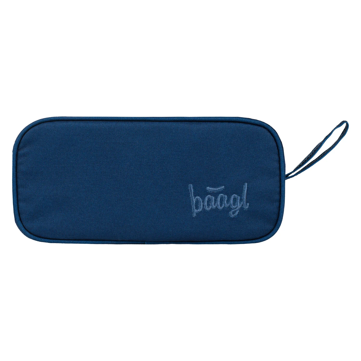 Baagl študentský peračník Etui Big Navy, tmavomodrý, 3 komory tmavomodrý