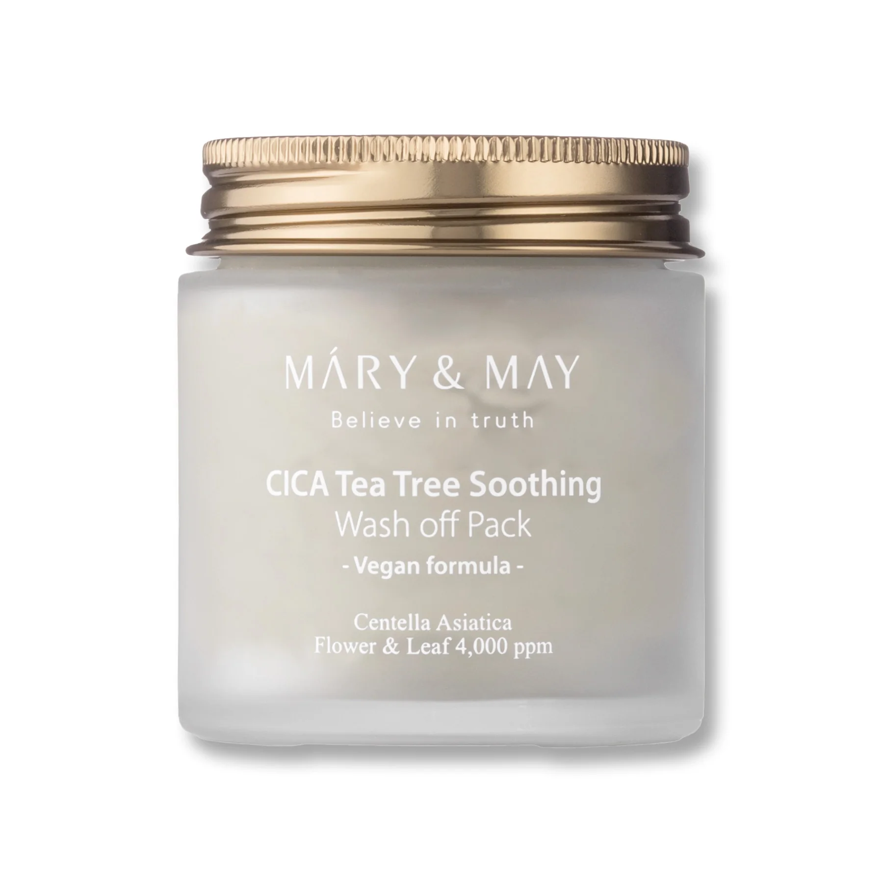 Mary & May CICA TeaTree Soothing Wash upokojujúca ílová maska 125 g