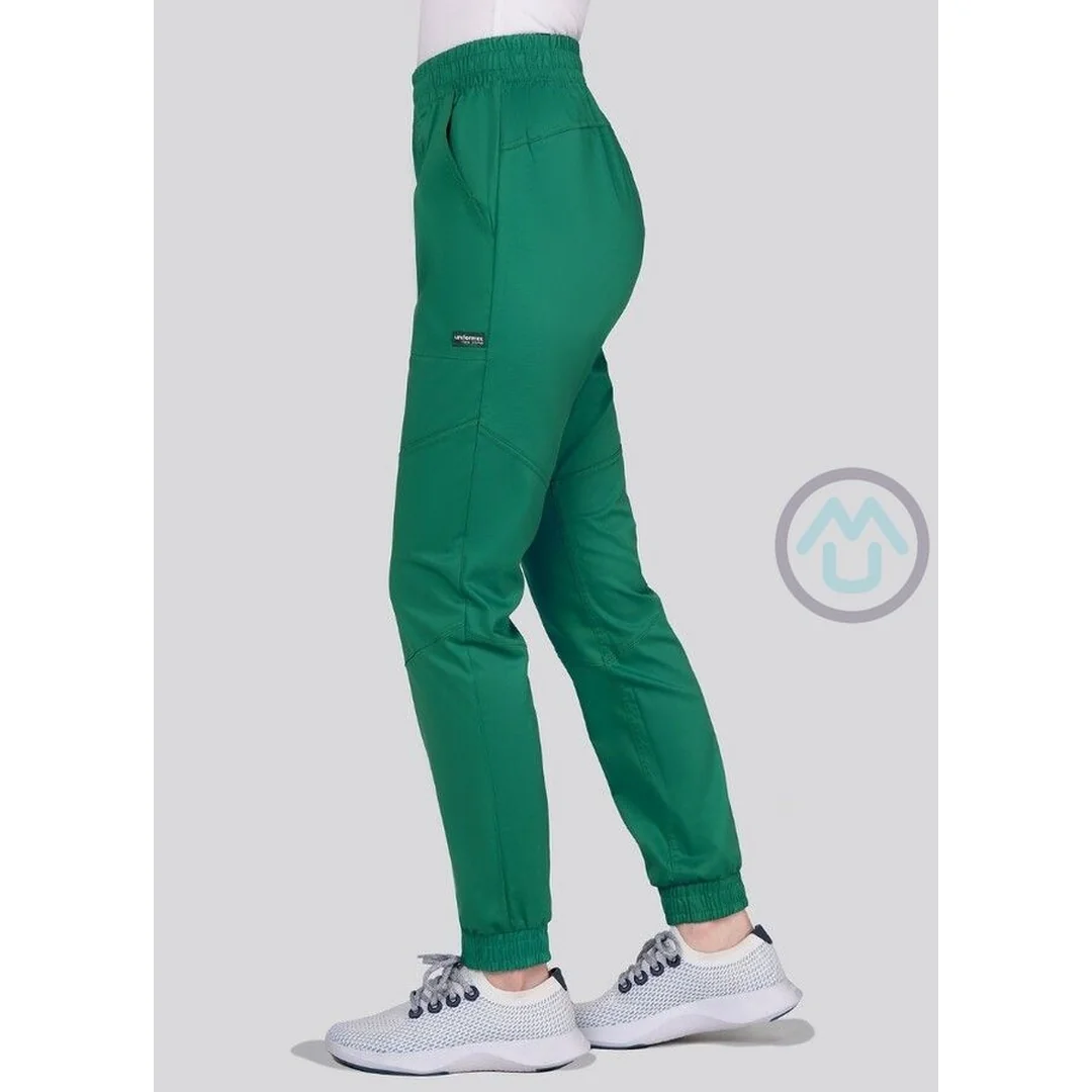 Jogger nohavice FLEX ZONE - zelené 36