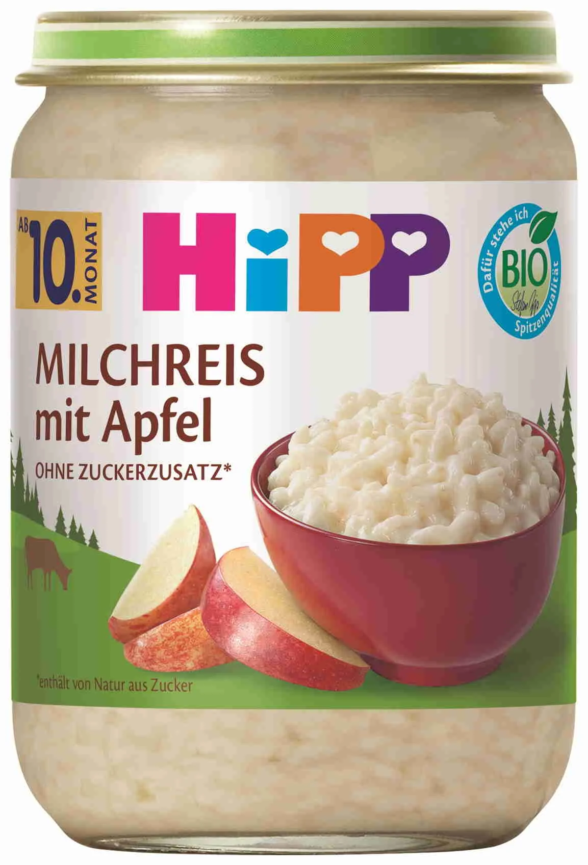 Mliečna ryža s jablkami 190 g