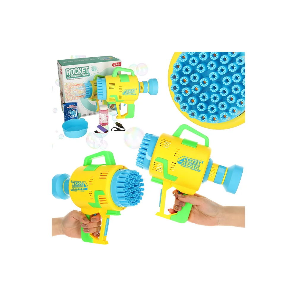 SOLEX Bublifuk rocket bubble gun stroj na bubliny