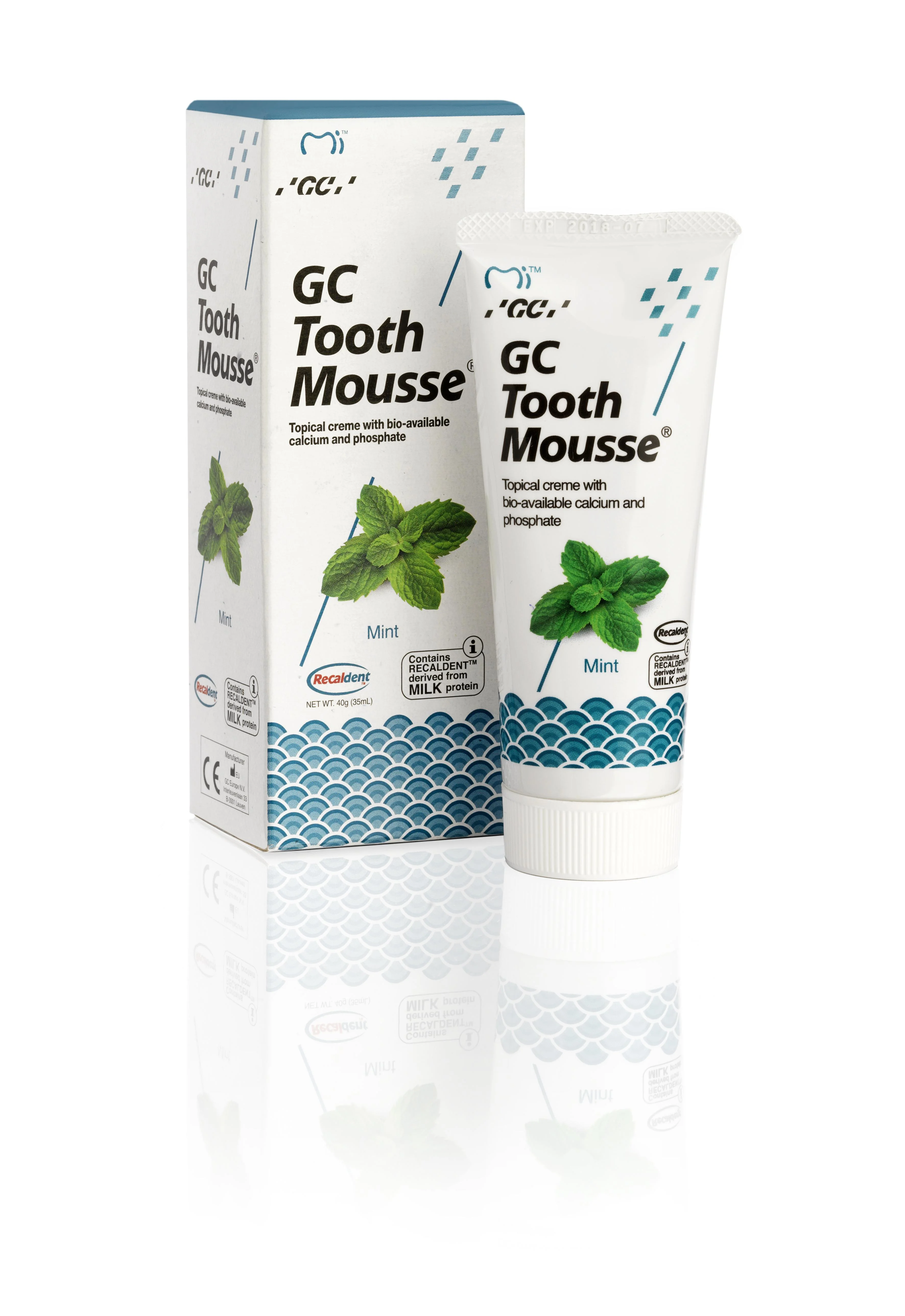 GC Tooth Mousse Mentol dentálny krém 35 ml