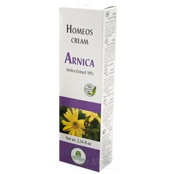 NH - Homeos cream ARNIKA KRÉM 1×75 ml, 10% extrakt z Arniky horskej