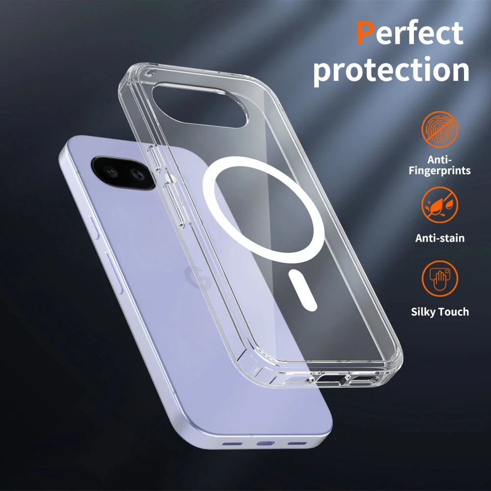 Tech-Protect FlexAir Hybrid MagSafe kryt na Google Pixel 10A, priesvitný ný