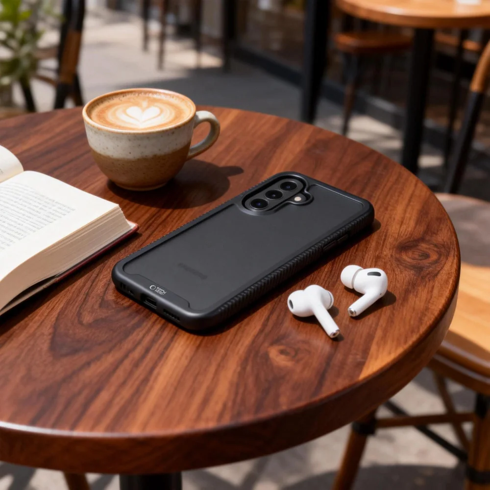Tech-Protect Defense kryt na Samsung Galaxy A36 / A56 / A37 5G, čierny