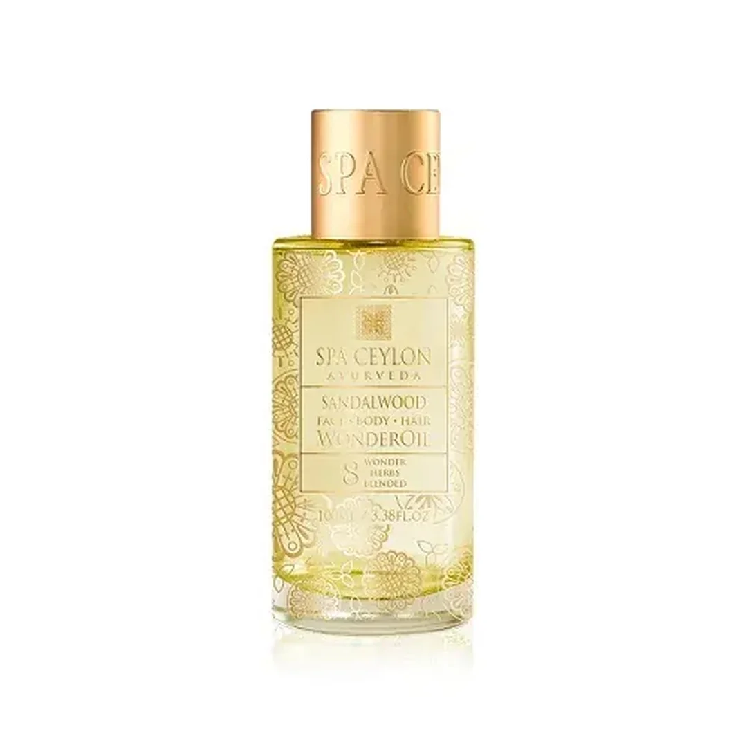 Suchý olej na pokožku a vlasy Sandalwood 100 ml, santalové drevo