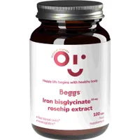Beggs Iron bisglyc. 20mg, rosehip extract 100 cps