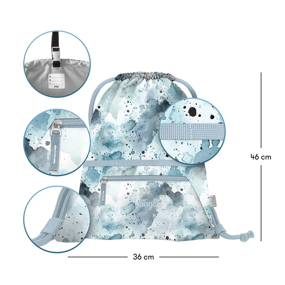 Vrecko s vreckom Polar GRS recyklovaný materiál