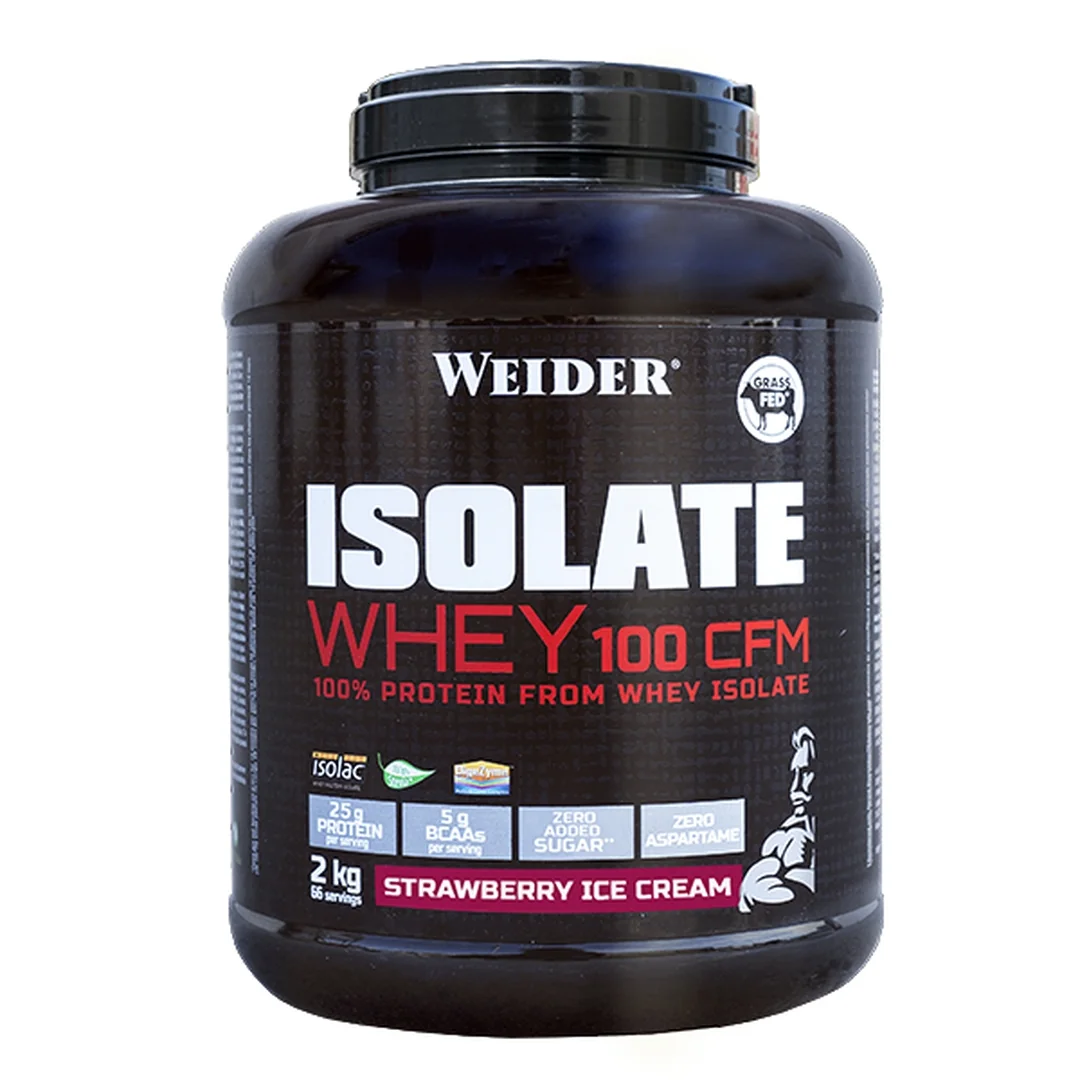 Weider Isolate Whey 100 CFM 2000 g jahodová zmrzlina