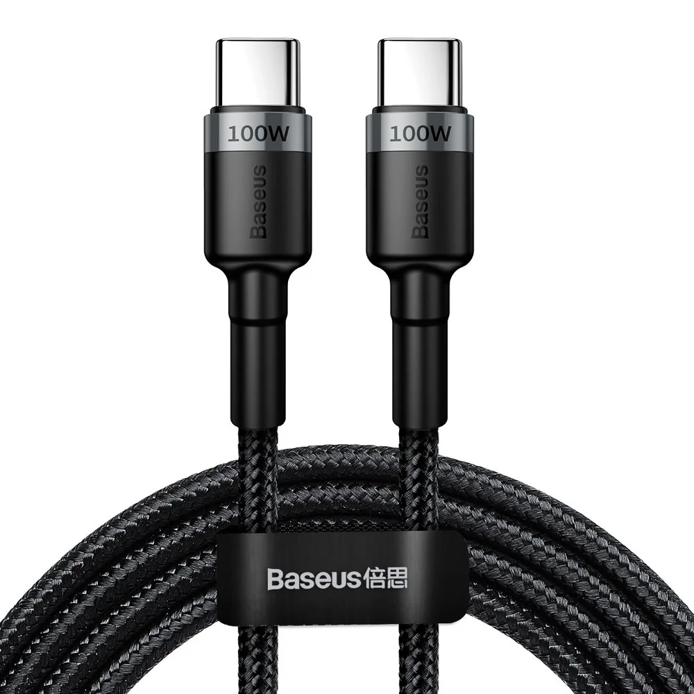 Baseus Cafule kábel USB-C / USB-C PD 2.0 5A 2m, sivý