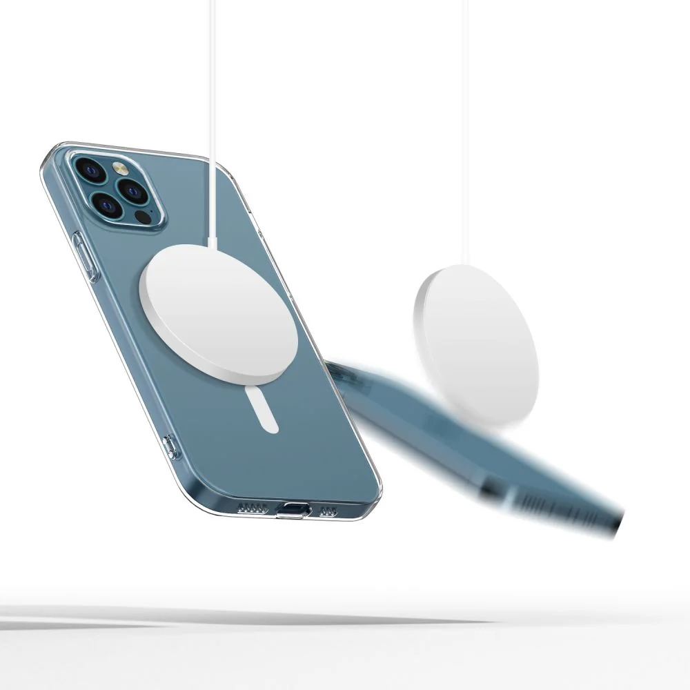 Tech-Protect FlexAir MagSafe kryt na iPhone 12 / 12 Pro, priesvitný