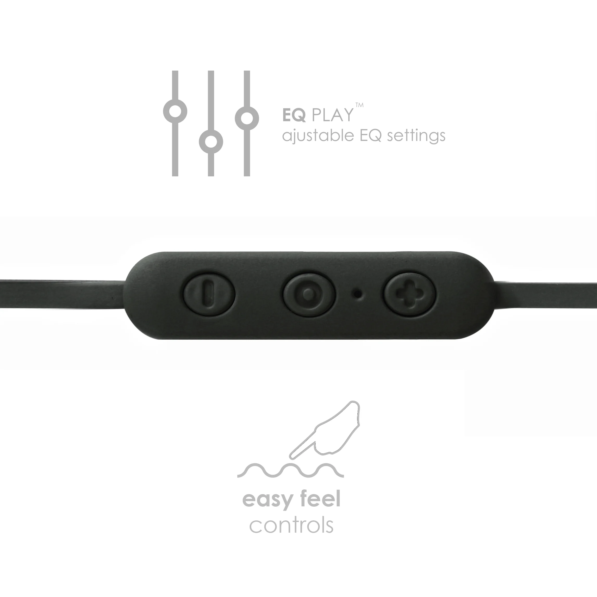 BOOMPODS sportline bezdrôtové slúchadlá čierne