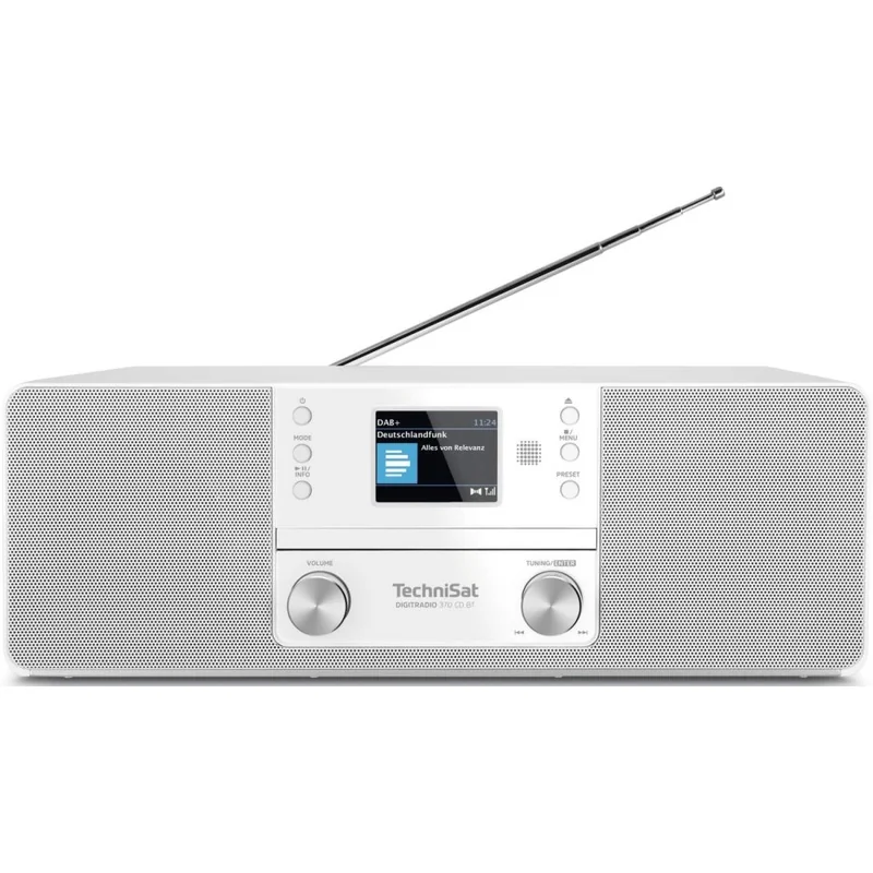 Technisat DigitRadio 370CD BT, white, DAB /CD
