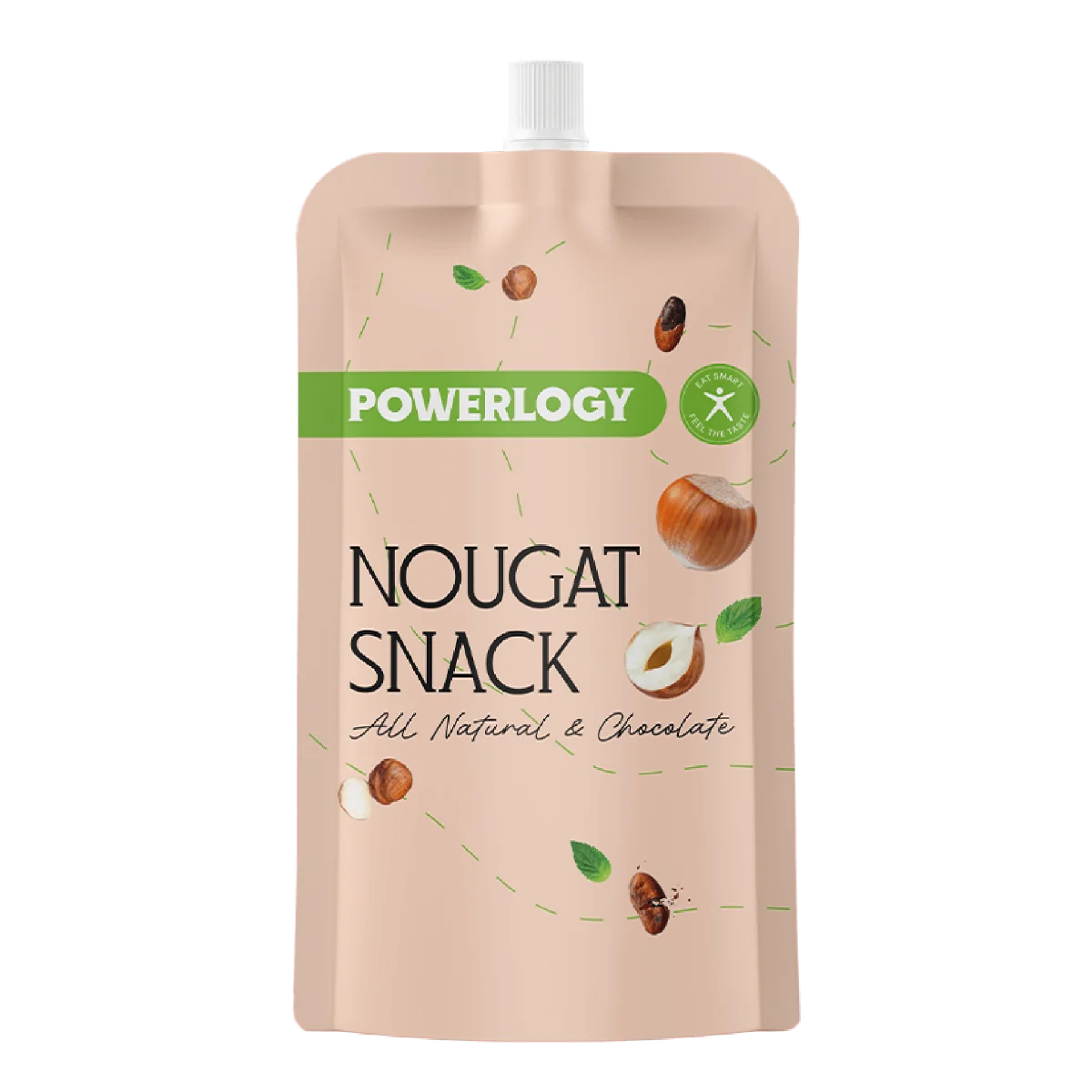 Powerlogy Nougat Cream 1×50 g, orieškové maslo