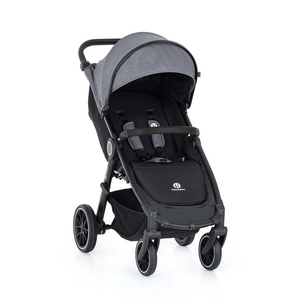 Kočík Street+ RWS Black Ultimate Grey