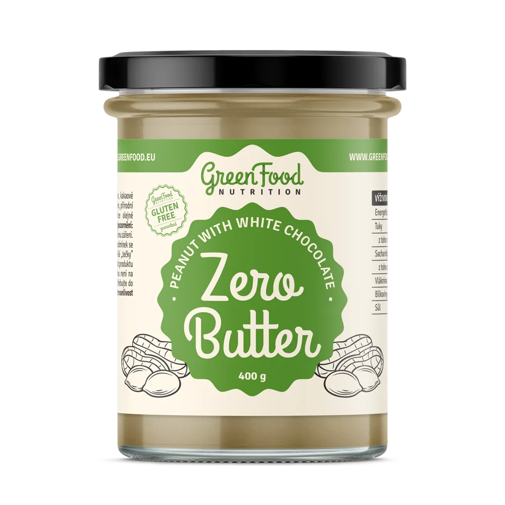 GreenFood Nutrition Zero Butter Pean wht coko 400g