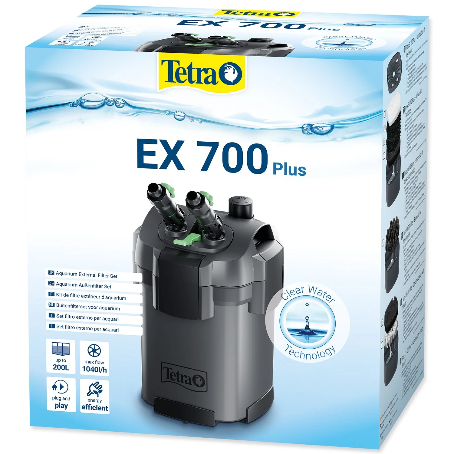 Filter Tetra EX 700 Plus vonkajší, 500l/h
