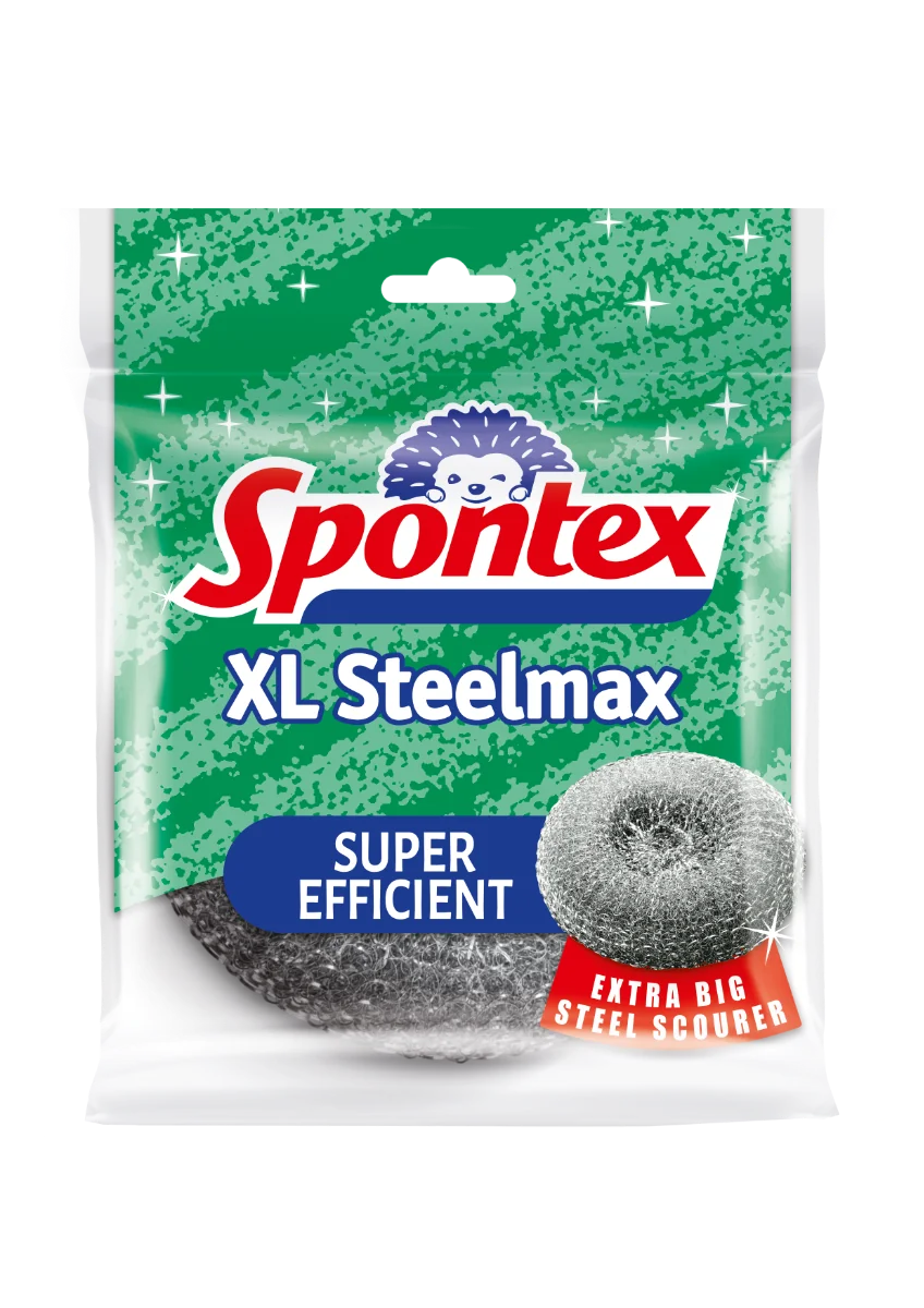 Spontex Steelmax ocelová drátěnka XL 1×1 ks, oceľová drôtenka