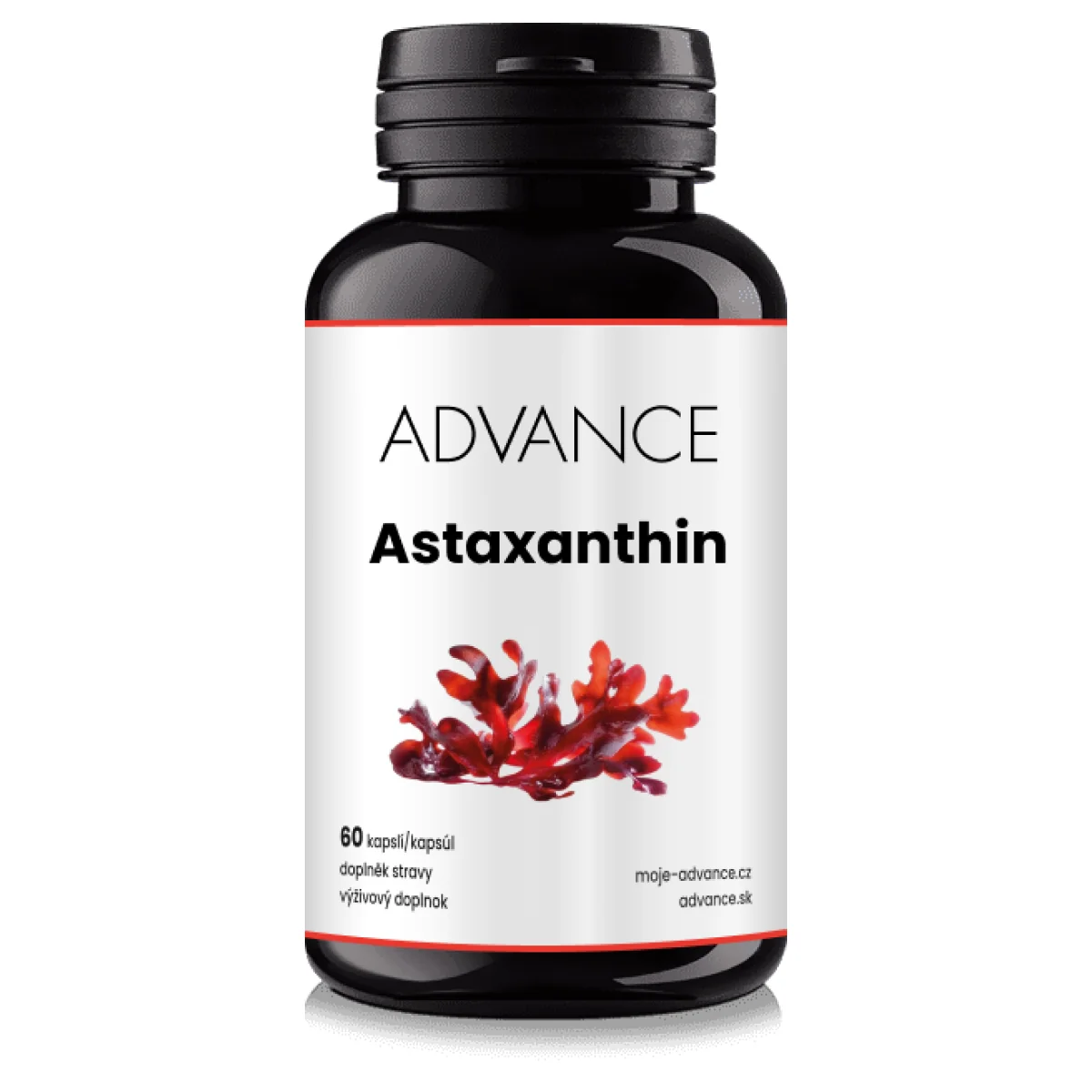 ADVANCE Astaxanthin 60 kapsúl 1×60 cps, výživový doplnok