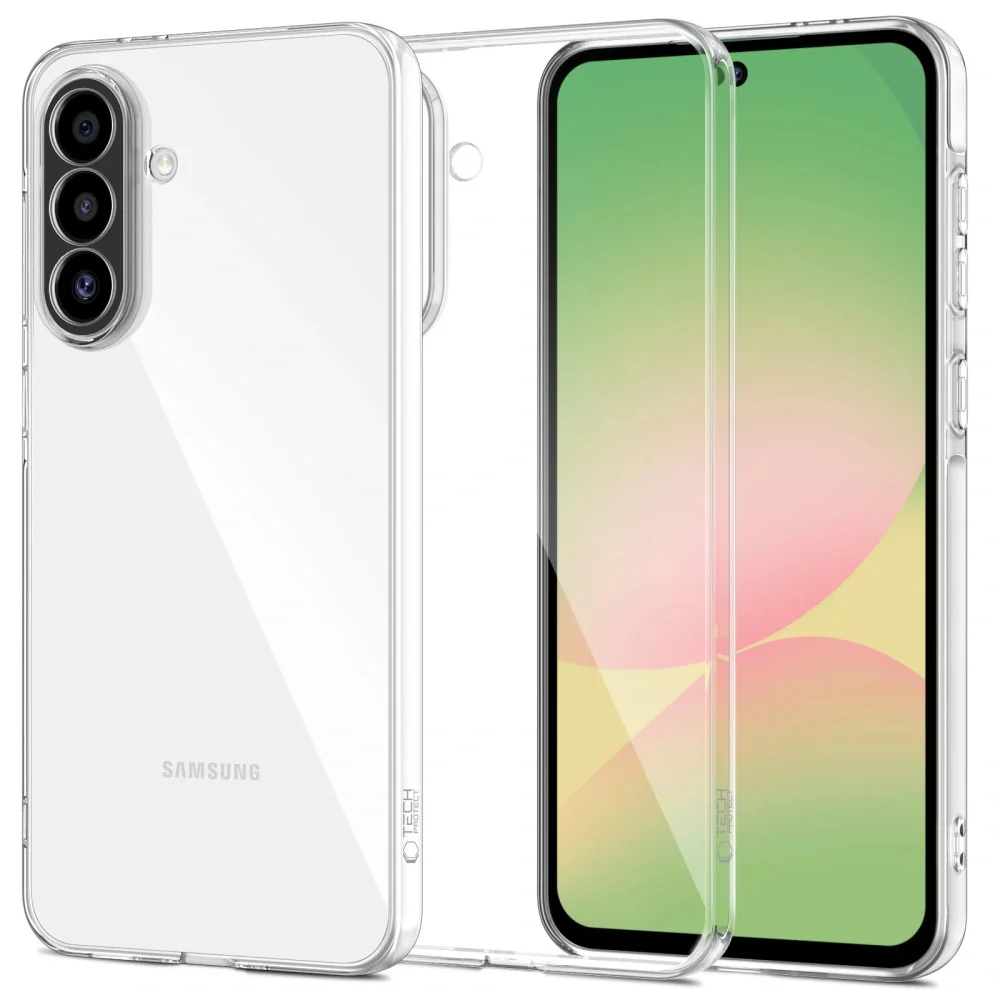 Tech-Protect FlexAir kryt na Samsung Galaxy A37 5G, priesvitný