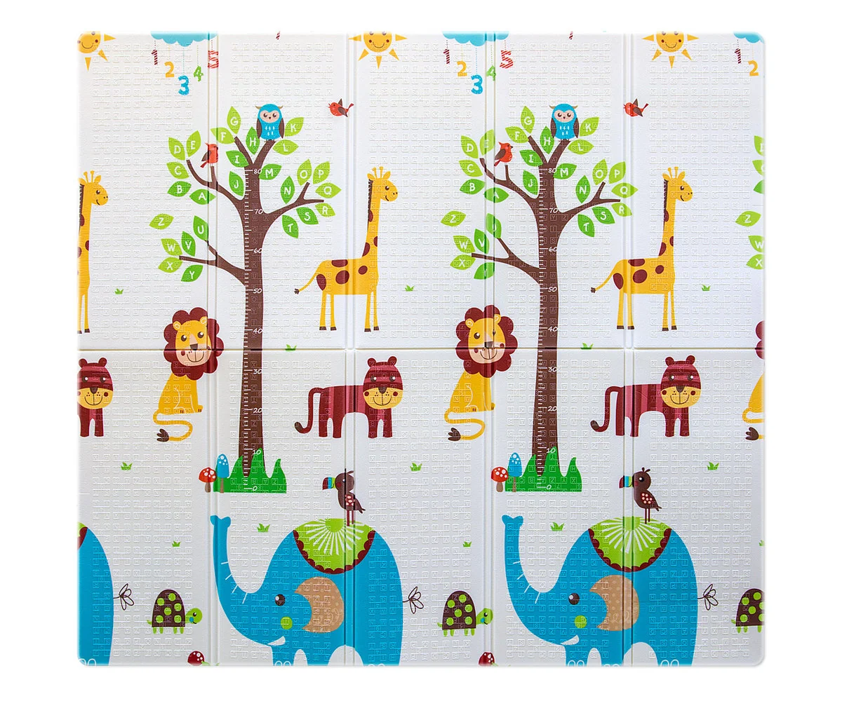 Milly Mally Skladacia penová podložka, 197 x 177cm - Play Safari