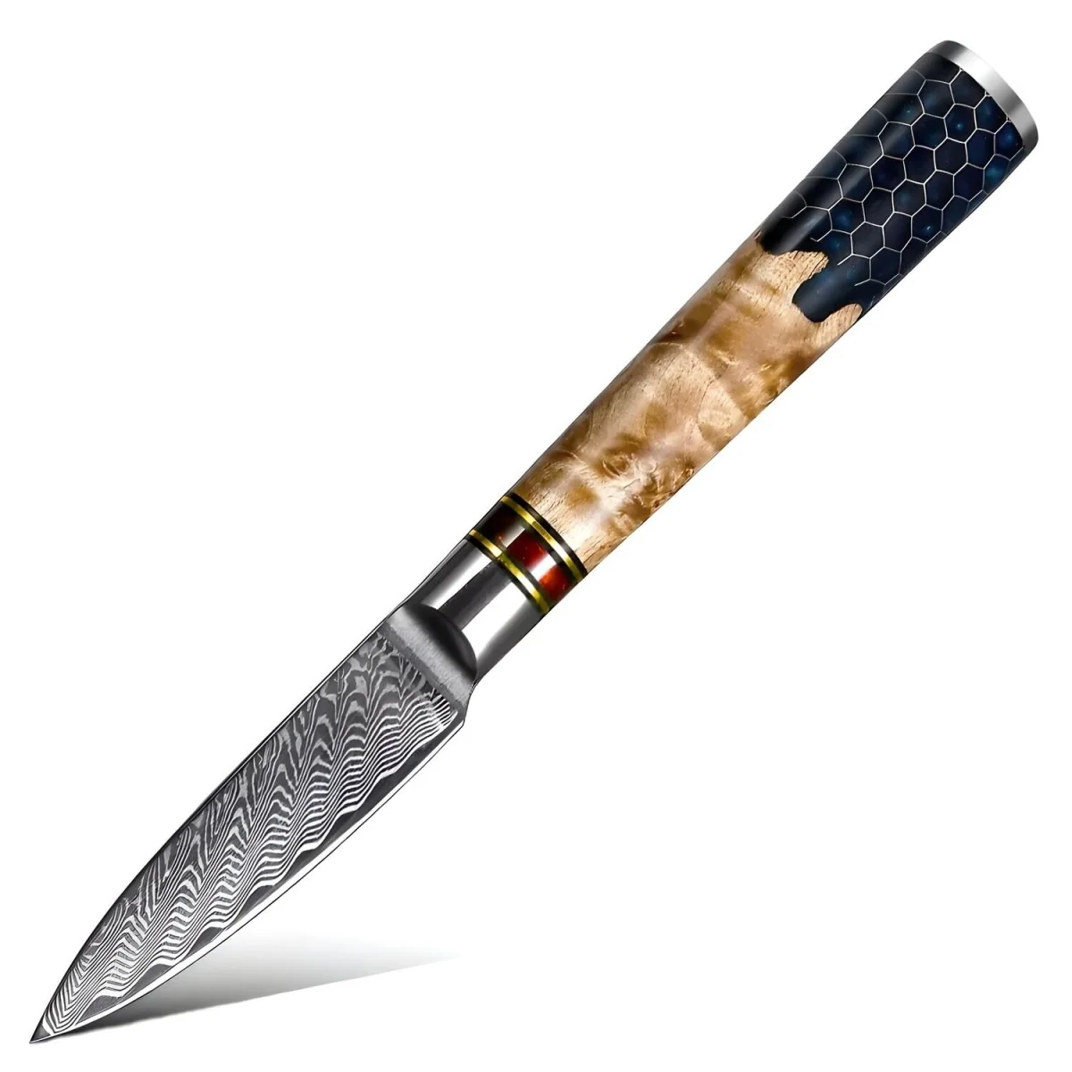 Damaškový kuchynský nôž 21,1cm, čepeľ 8,2cm