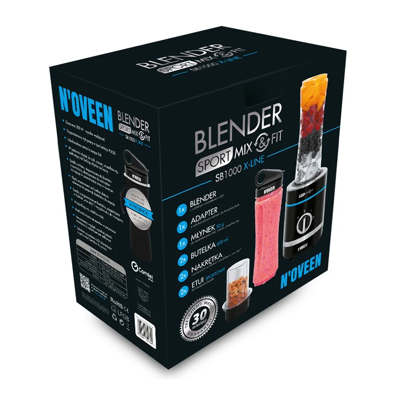 NOVEEN Sport Mix & Fit SB1000 Xline smoothie mixér