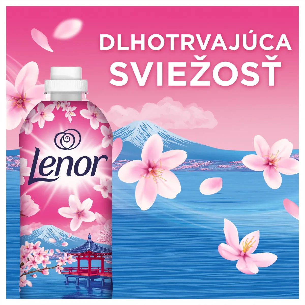 Lenor Aviváž, 59 Praní, Japanese Blossom 1239 ml