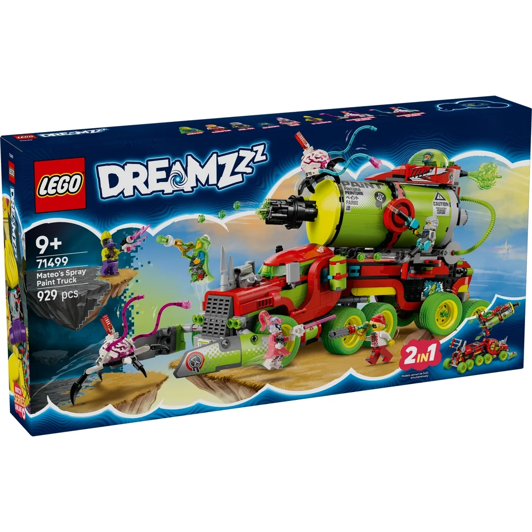 LEGO® DREAMZzz™ 71499 Mateovo vozidlo v podobe farby v spreji