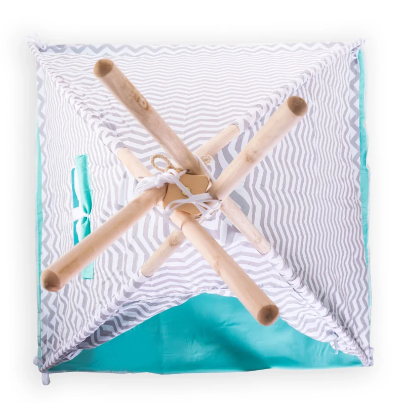 G21 Hračka stan Teepee Jazerné kráľovstvo, tyrkysové stan Teepee Jazerné kráľovstvo, tyrkysové G21-TNT-mint