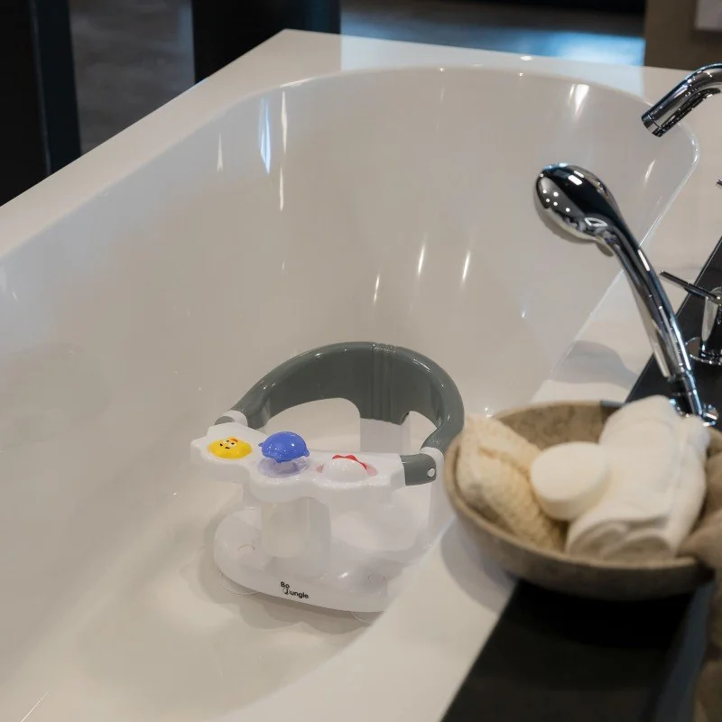 Bo Jungle sedátko do vane B-Bath Seat Grey/White