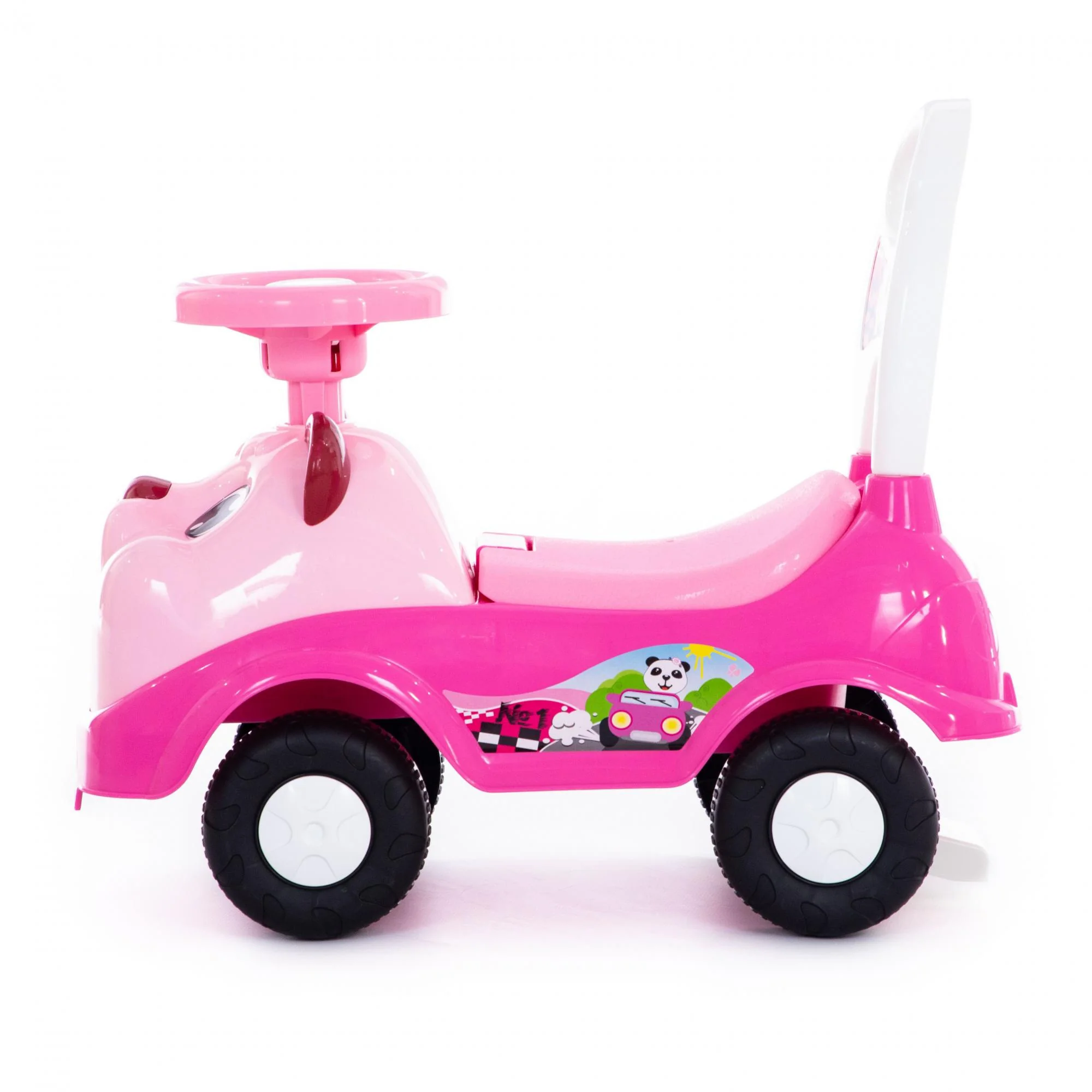 CREATIVETOYS Odrážadlo medvedík ružové 8PL78001