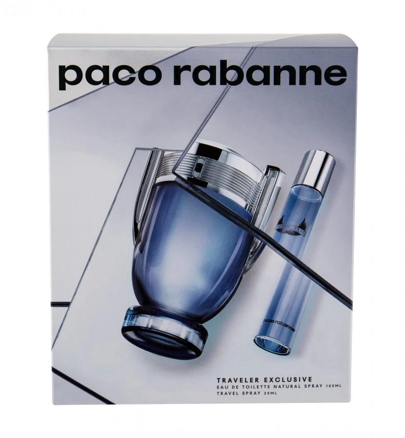 Paco Rabanne Invictus Edt 100ml+Edt 20ml 1×1 set, toaletná voda (100 ml) a náplň (20 ml)