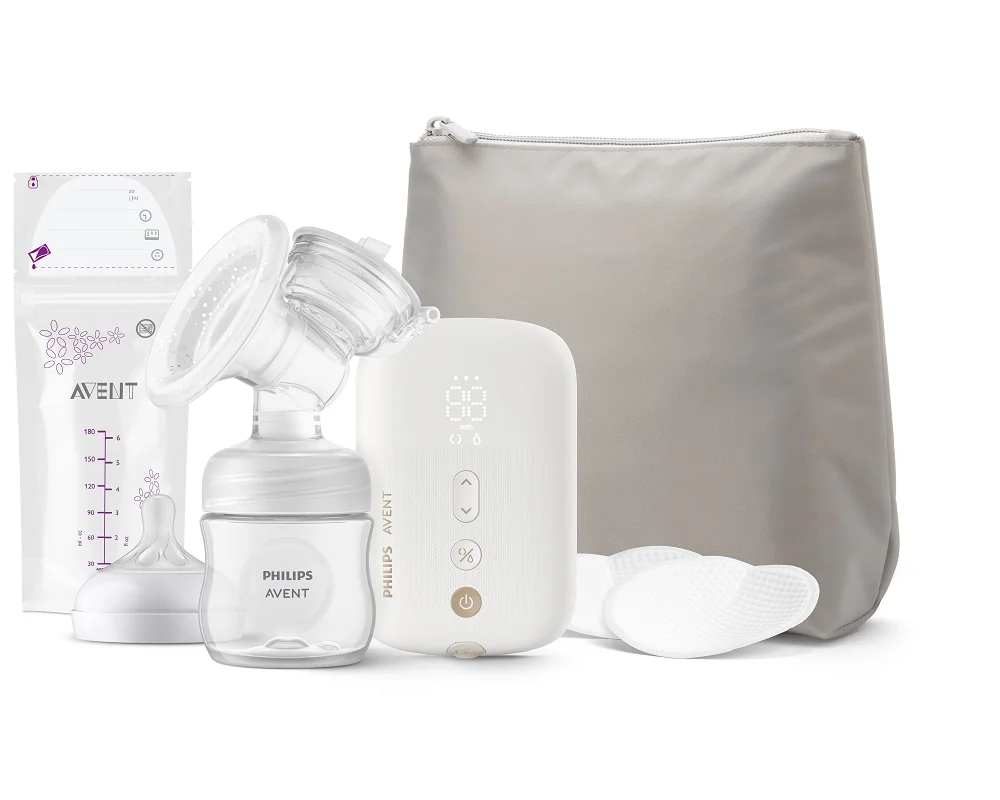 Philips AVENT Odsávačka materského mlieka elektrická nabíjacia SCF396/31 1×1 ks, odsávačka materského mlieka