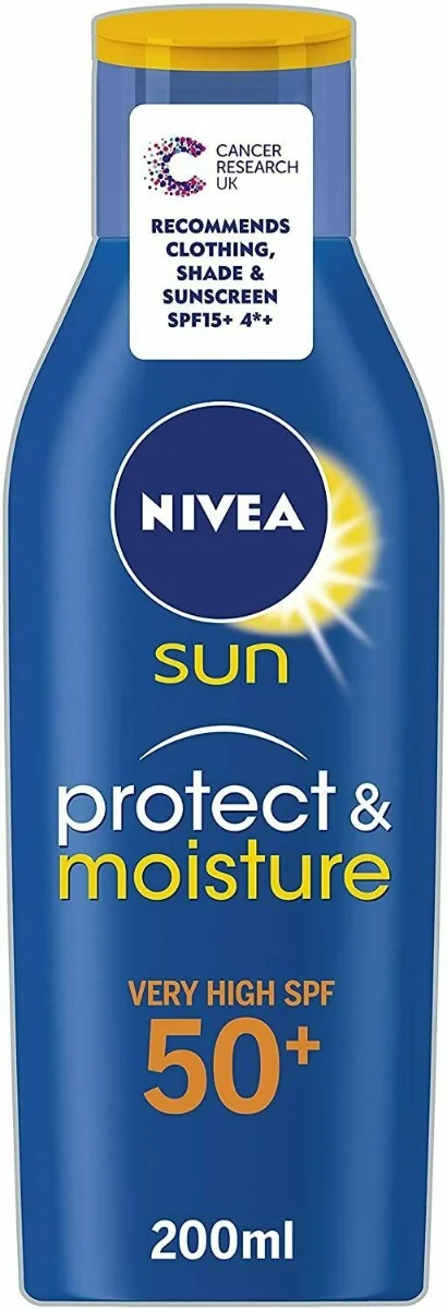 Sun Protect & Moisture Mlieko na opaľovanie OF50+ 200 ml