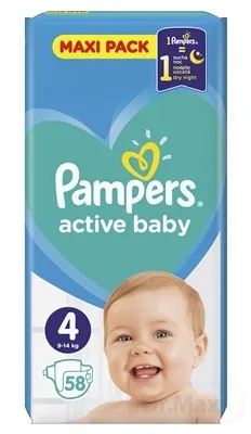 PAMPERS active baby Maxi Pack 4 Maxi