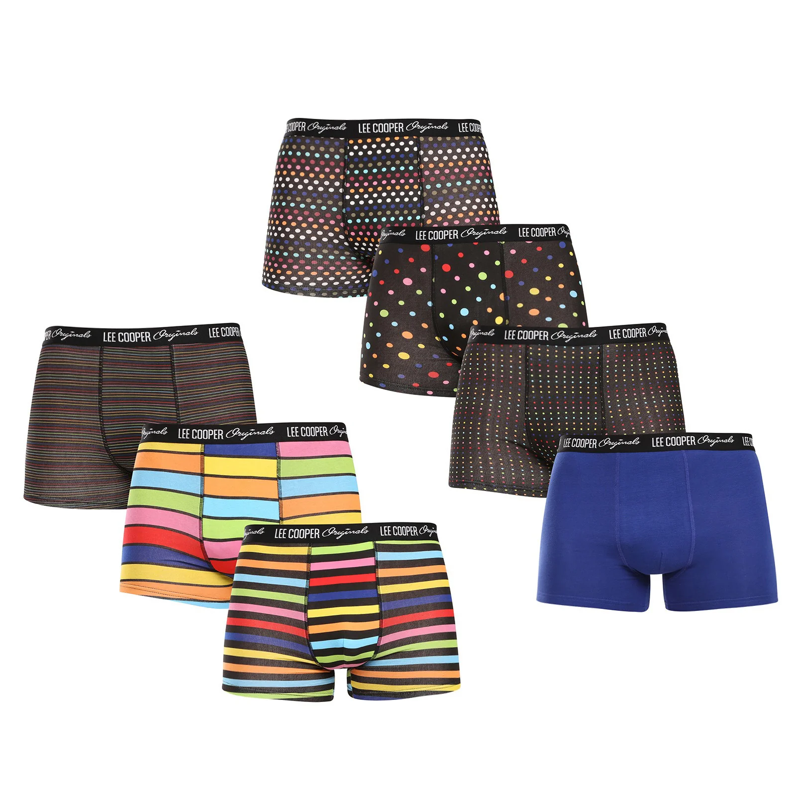 7PACK pánske boxerky viacfarebné (PO41015-mix) M