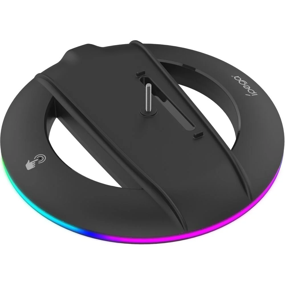Vertikálny stojan s RGB osvetlením pre PS5 Slim Elegantný dizajn, stabilná konštrukcia