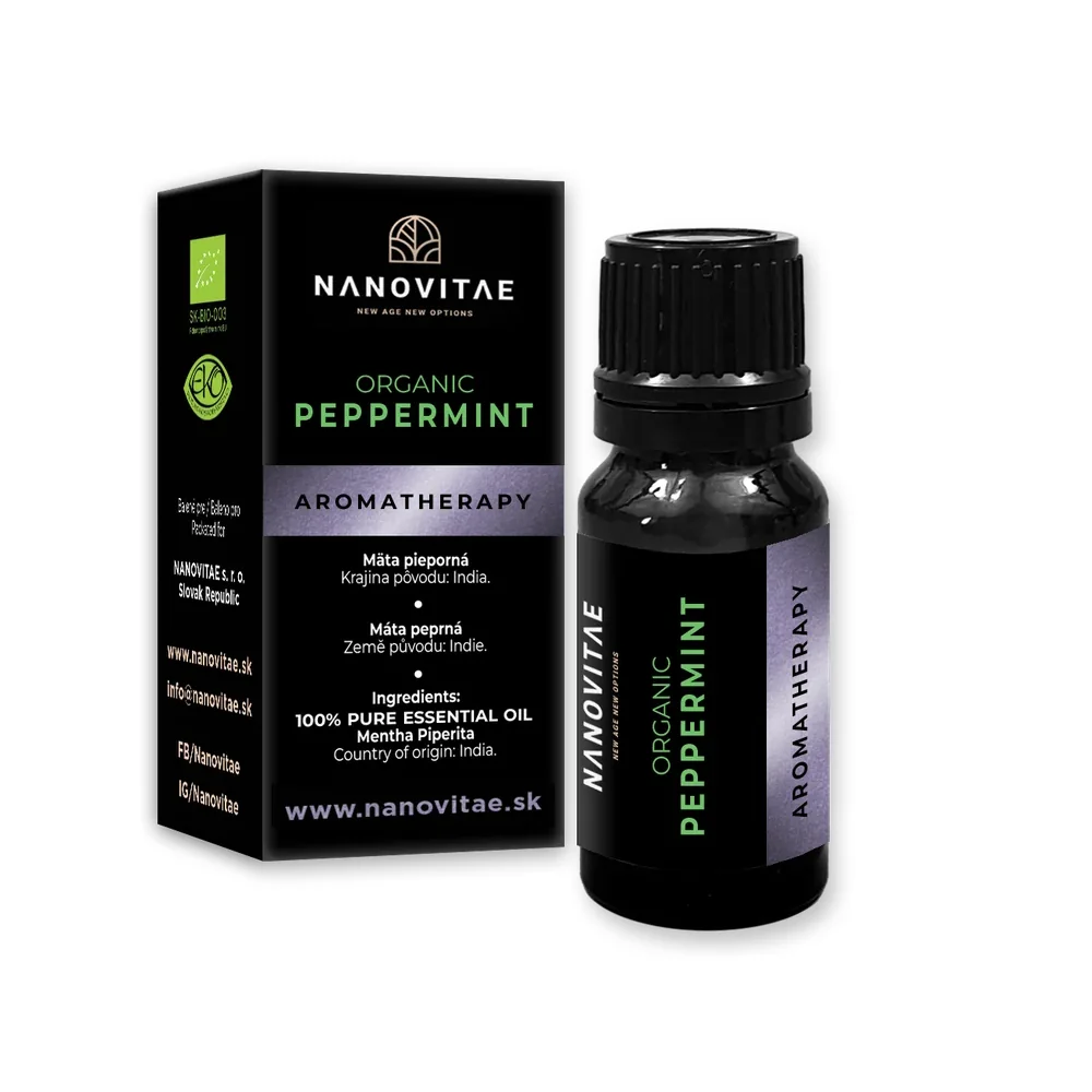 PEPPERMINT esenciálny olej – ORGANIC quality 10ml